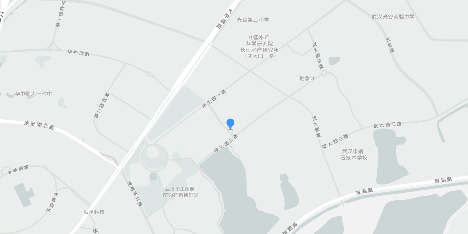 武汉华工图像技术开发有限公司位置示意图